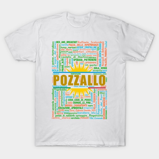 Wordart: Pozzallo T-Shirt by Condormax